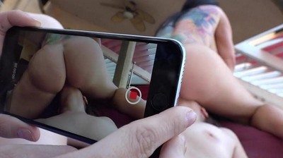 Голая бабушка и внук